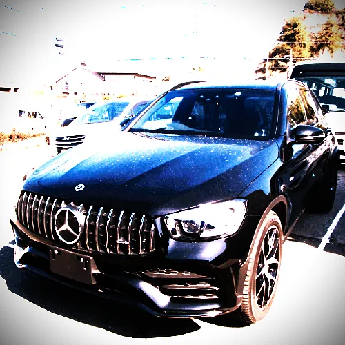 いかにして最高級の車をお客様に乗ってもらうか！レンタカーGLC43 4M ﾚｻﾞｰｴｸｽｸﾙｼﾌﾞP ベンツ GLC AMG 4WD