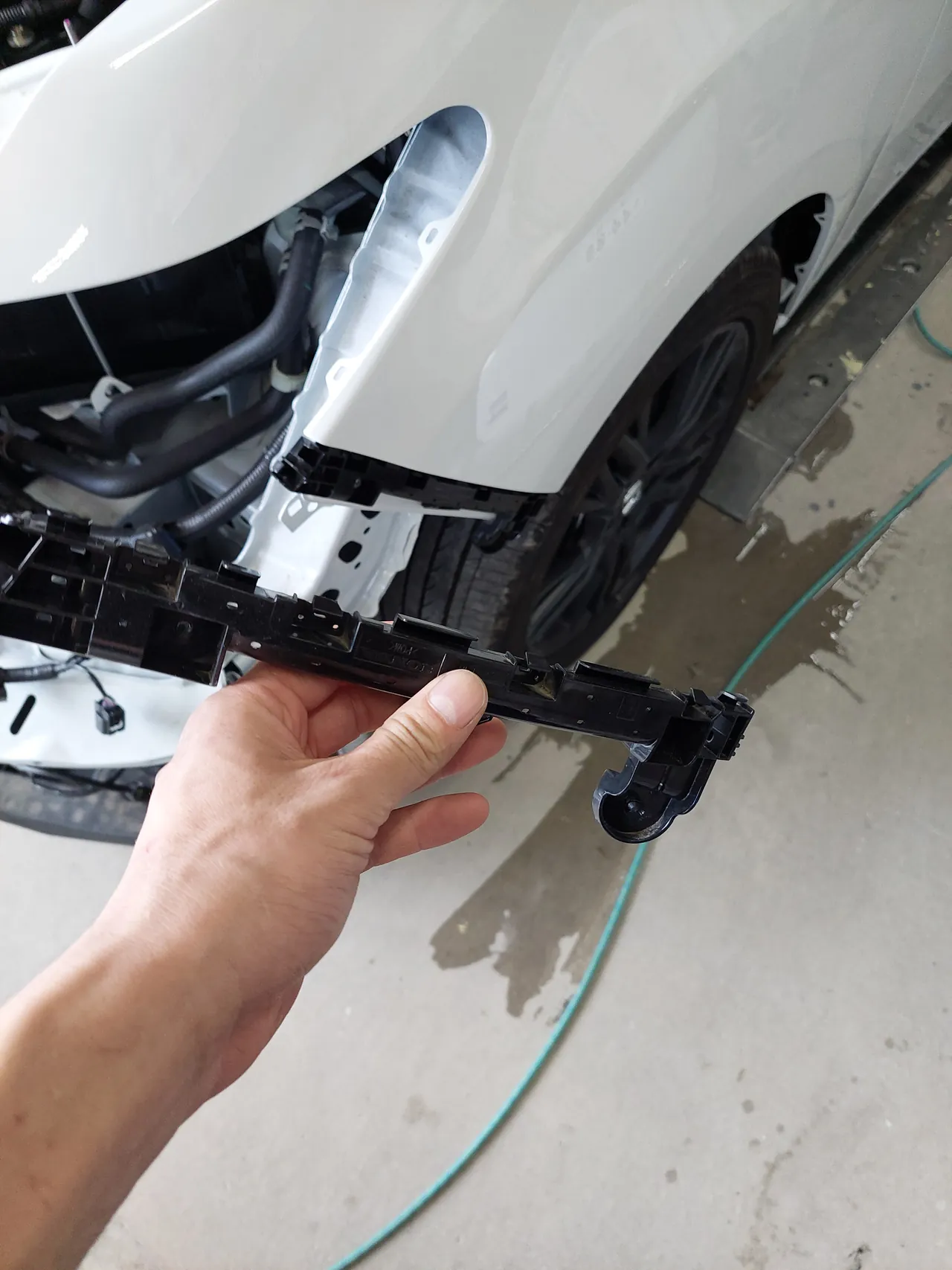 オデッセイの新しいバンパーホルダー