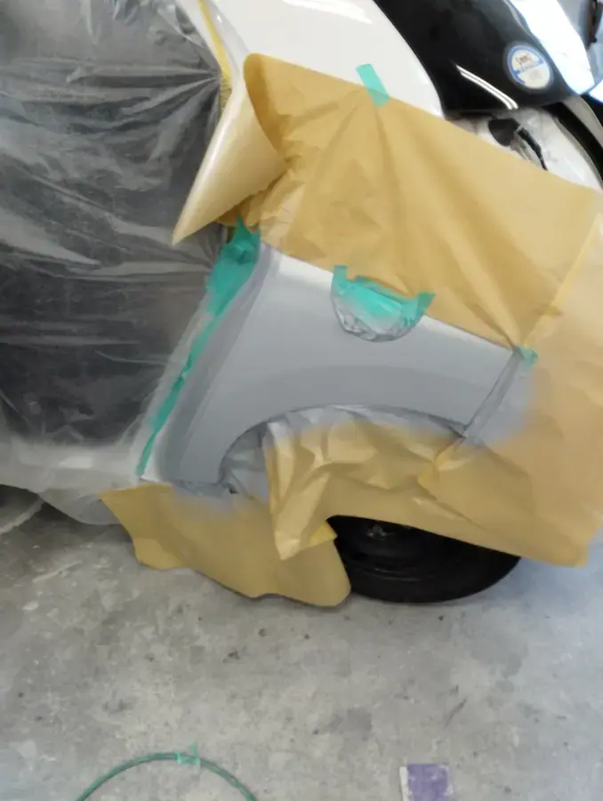 作業中の様子。進み具合はこちらからご連絡しています