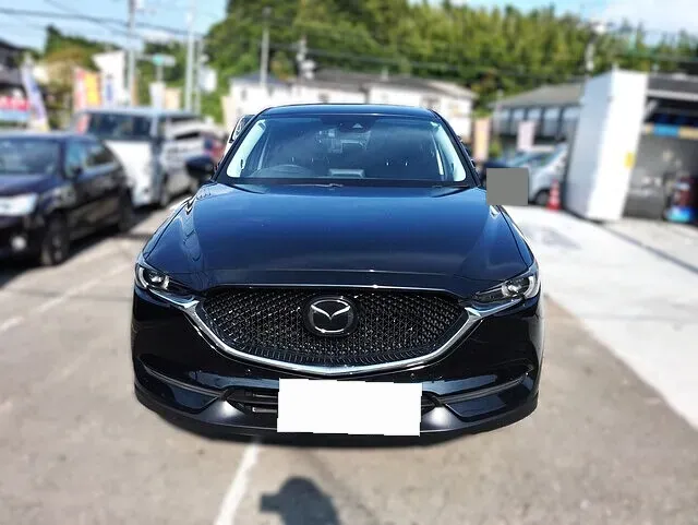 マツダCX-5 左リアクォーター・左リアドアを交換せず板金で修理した事例